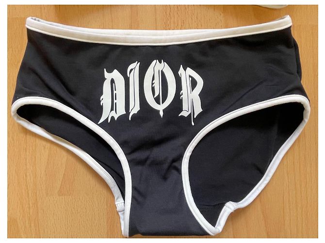 Maiô de duas peças Dior preto - vista 2