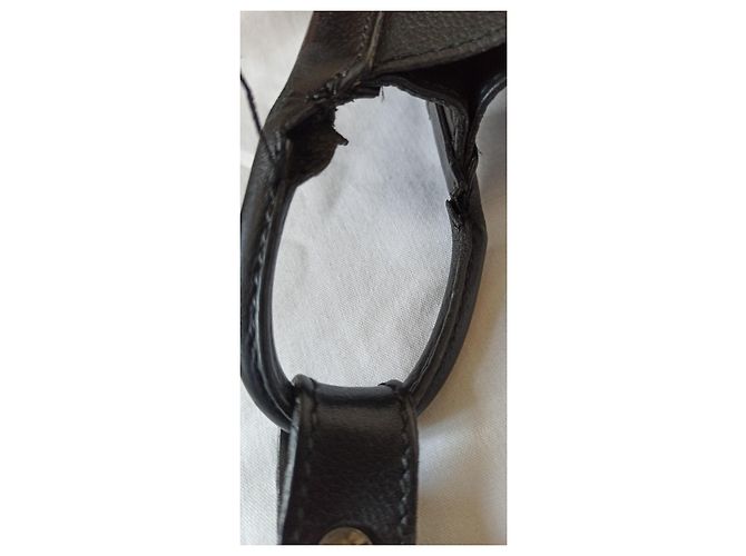 Borsa in pelle nera Yves Saint Laurent Nero - vista 12