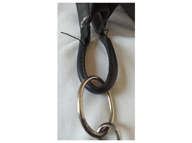 Borsa in pelle nera Yves Saint Laurent Nero - vista 15