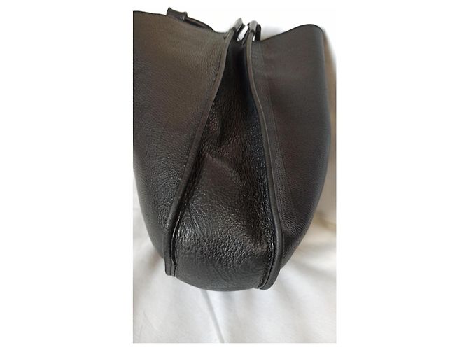 Borsa in pelle nera Yves Saint Laurent Nero - vista 6
