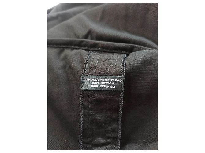 Chanel Custodia da viaggio nera in cotone Nero - vista 7