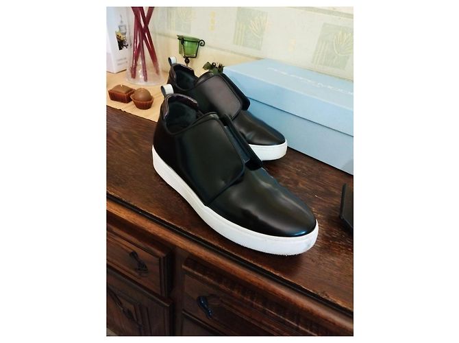 Schwarze Sneakers Philippe Model Größe 38 - Ansicht 4