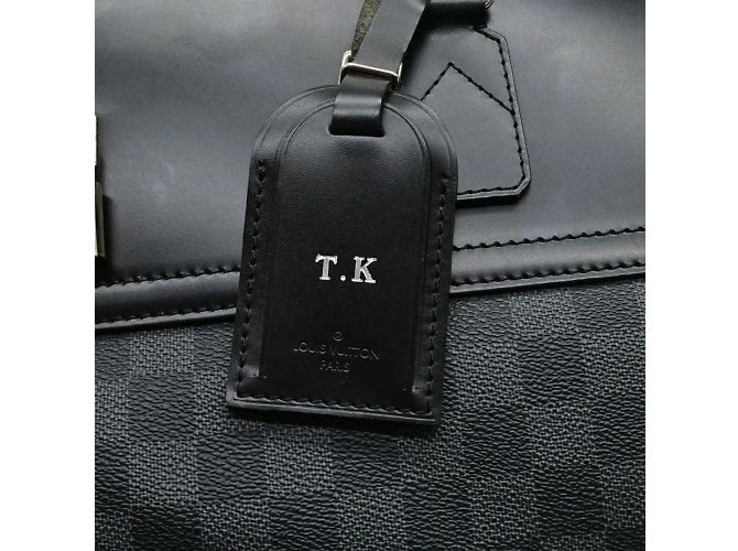 Borsa Boston Neo Greenwich di Louis Vuitton Nero Damier ebene - vista 15