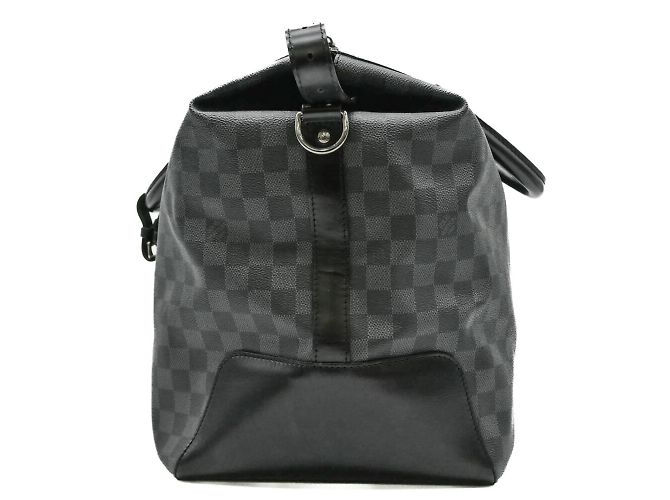 Borsa Boston Neo Greenwich di Louis Vuitton Nero Damier ebene - vista 4