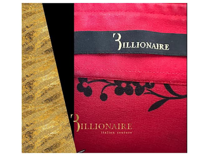 Billionaire Camicia di seta "Rosso Cina" - vista 3