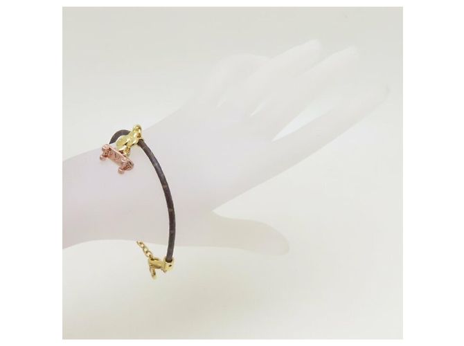 Bracciale charm Kickflip Vivienne di Louis Vuitton Monogramma - vista 2