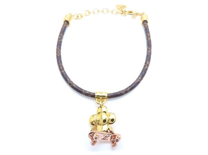 Bracciale charm Kickflip Vivienne di Louis Vuitton Monogramma - vista 8