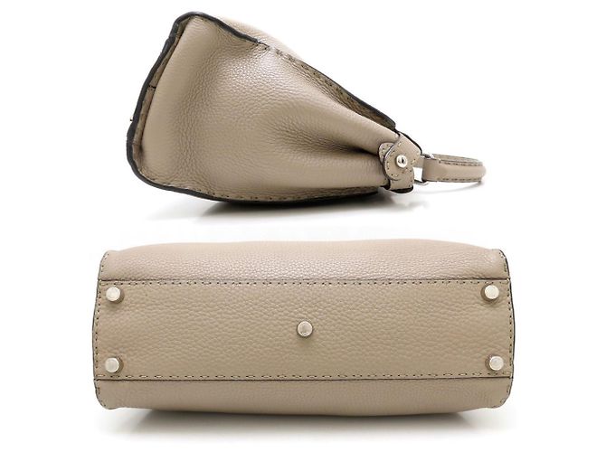 Borsa Fendi Peekaboo 8BN290 Grigio - vista 2