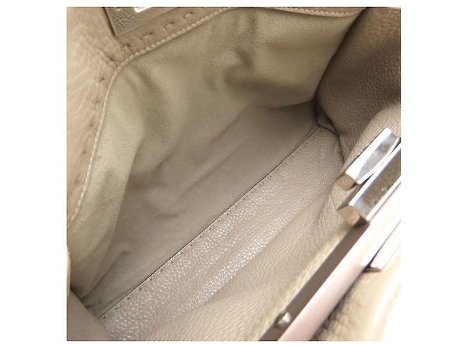 Borsa Fendi Peekaboo 8BN290 Grigio - vista 8