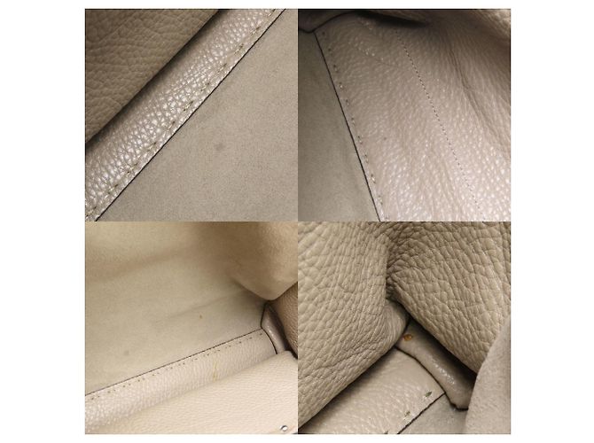 Borsa Fendi Peekaboo 8BN290 Grigio - vista 9