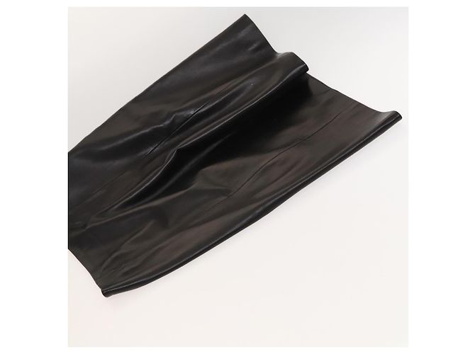 Christian Dior Rock aus Lammleder schwarz Auth am8156 - Ansicht 5