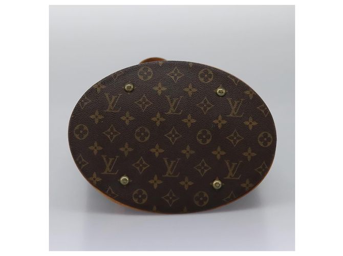 LOUIS VUITTON Borsa a Spalla Monogram Bucket GM M42236 LV Auth ar13370 Monogramma - vista 11