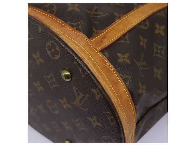 LOUIS VUITTON Borsa a Spalla Monogram Bucket GM M42236 LV Auth ar13370 Monogramma - vista 13