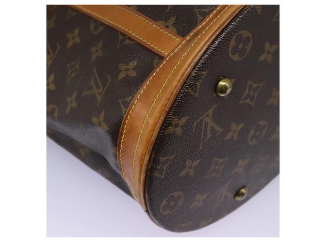 LOUIS VUITTON Borsa a Spalla Monogram Bucket GM M42236 LV Auth ar13370 Monogramma - vista 14