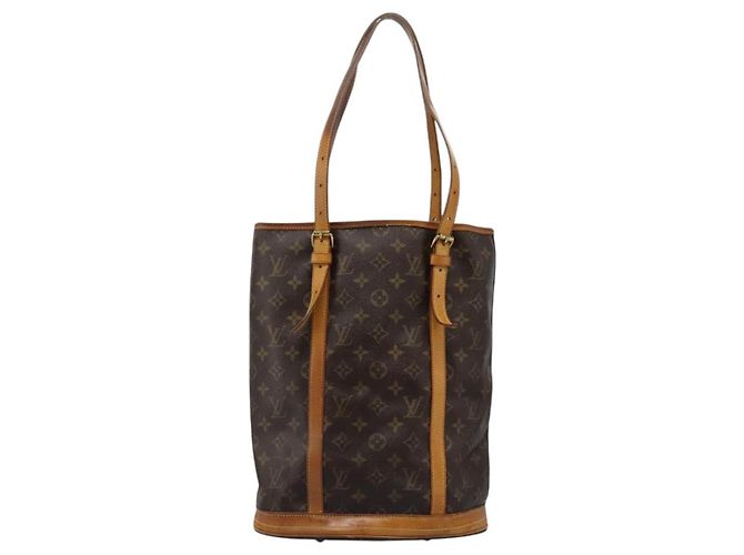 LOUIS VUITTON Borsa a Spalla Monogram Bucket GM M42236 LV Auth ar13370 Monogramma - vista 3
