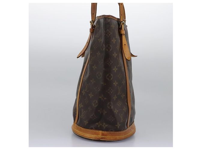 LOUIS VUITTON Borsa a Spalla Monogram Bucket GM M42236 LV Auth ar13370 Monogramma - vista 4