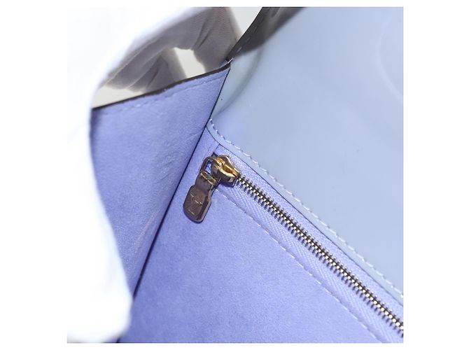 LOUIS VUITTON Vernis Monceau BB Borsa a Mano 2way Lila M90112 LV Auth 120203 Porpora - vista 21