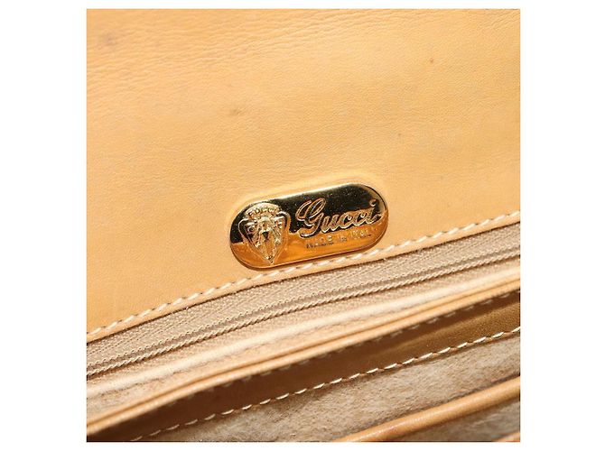 Gucci Borsa a Spalla Micro GG Supreme in PVC Pelle Beige 001 406 1780 Auth bs24523 - vista 16