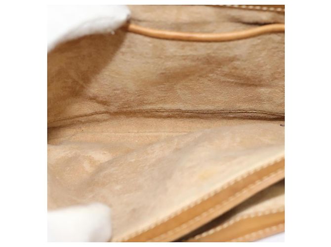 Gucci Borsa a Spalla Micro GG Supreme in PVC Pelle Beige 001 406 1780 Auth bs24523 - vista 17