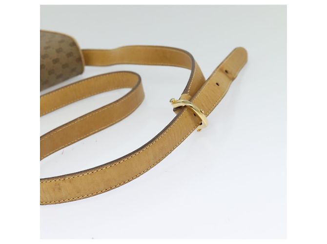 Gucci Borsa a Spalla Micro GG Supreme in PVC Pelle Beige 001 406 1780 Auth bs24523 - vista 7