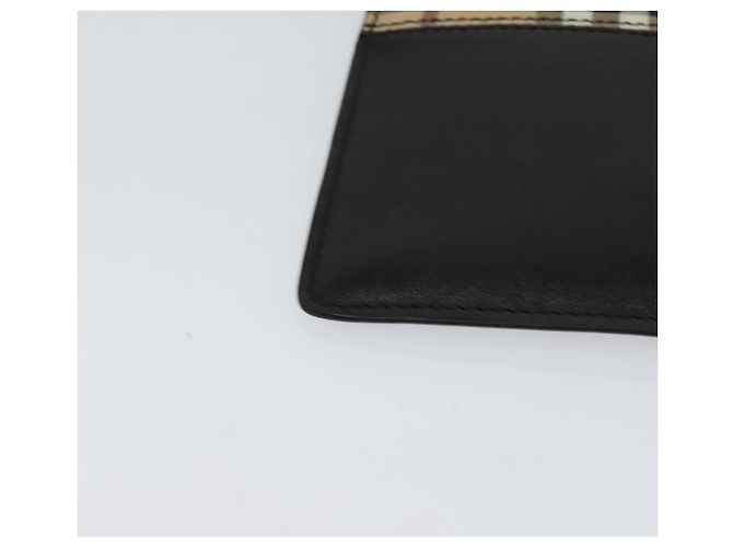 Custodia per iPad Burberry Nova Check PVC Beige Oro Auth 116045 D'oro - vista 8