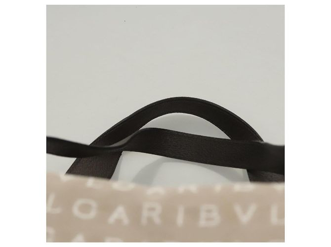 Bulgari BVLGARI Logo Mania Tote Bag aus Canvas Beige Auth BA1523 - Ansicht 9