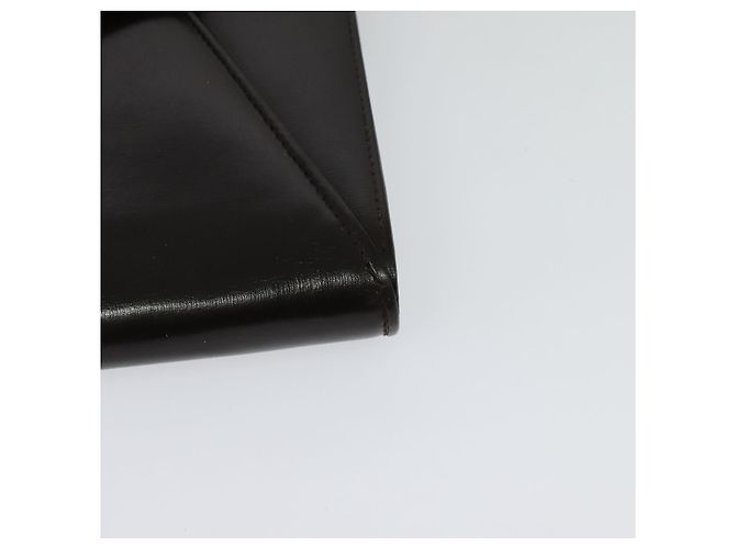 Borsa a Spalla BALLY in Pelle Marrone Scuro Oro Auth BA1161 D'oro - vista 11