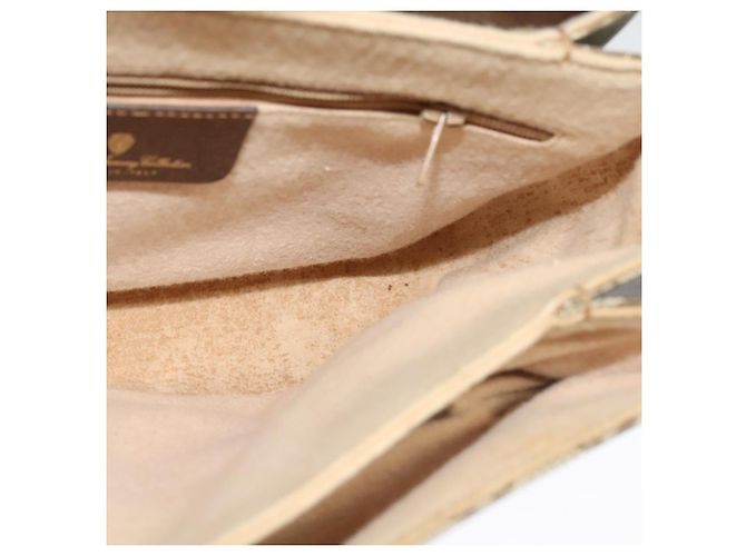 Borsa a spalla GUCCI GG Supreme Web Sherry Line PVC Beige 904 02 084 Auth BA1301 - vista 18