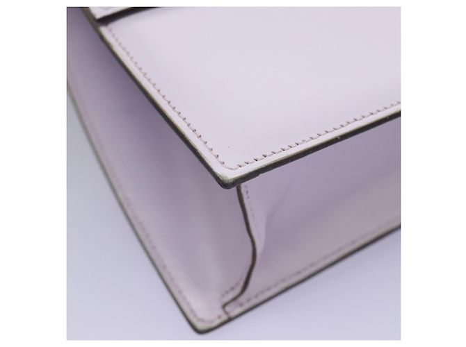 Céline Borsa a mano CELINE in pelle 2 vie viola oro Auth 120119 D'oro Porpora - vista 16