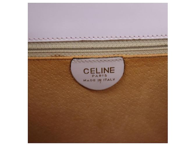 Céline Borsa a mano CELINE in pelle 2 vie viola oro Auth 120119 D'oro Porpora - vista 22