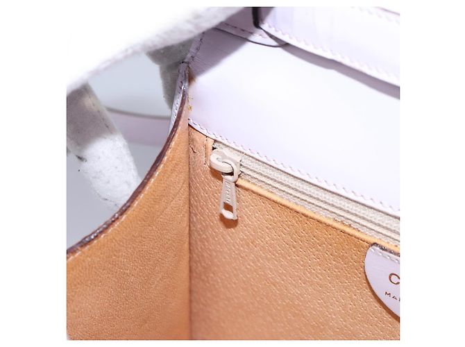 Céline Borsa a mano CELINE in pelle 2 vie viola oro Auth 120119 D'oro Porpora - vista 26