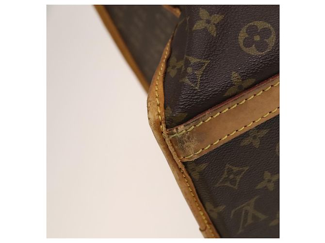 LOUIS VUITTON Monogram Sac Chasseur 55 Boston Bag M41922 LV Auth EC073 Monogramma - vista 13