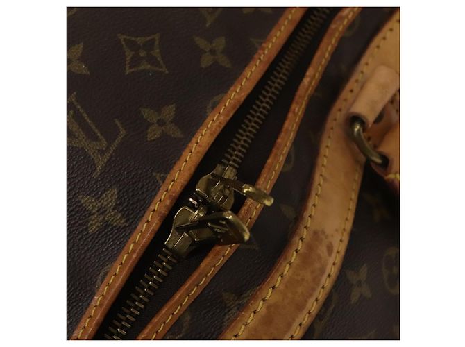 LOUIS VUITTON Monogram Sac Chasseur 55 Boston Bag M41922 LV Auth EC073 Monogramma - vista 15