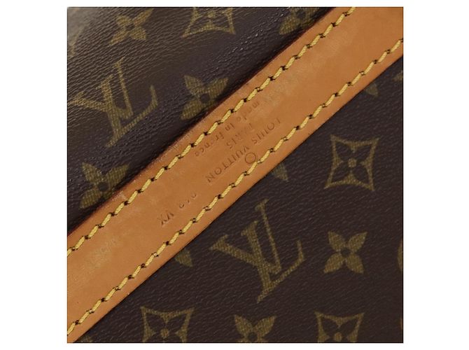 LOUIS VUITTON Monogram Sac Chasseur 55 Boston Bag M41922 LV Auth EC073 Monogramma - vista 19