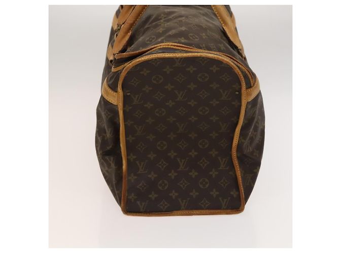 LOUIS VUITTON Monogram Sac Chasseur 55 Boston Bag M41922 LV Auth EC073 Monogramma - vista 4