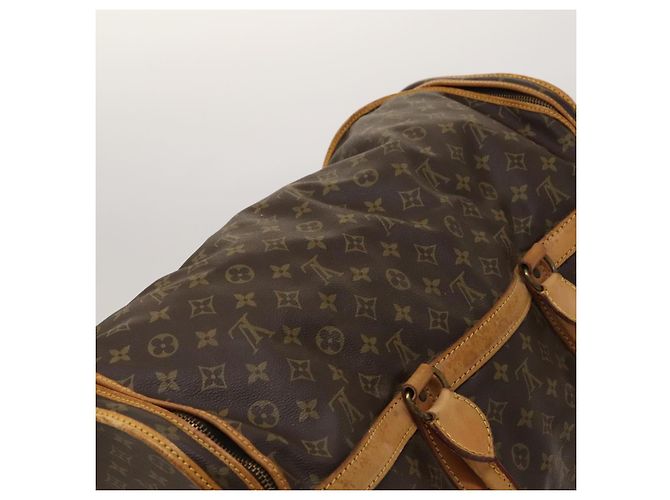 LOUIS VUITTON Monogram Sac Chasseur 55 Boston Bag M41922 LV Auth EC073 Monogramma - vista 6