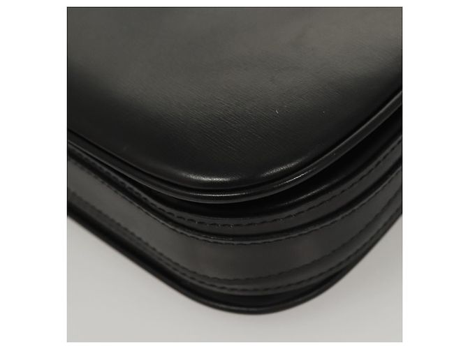 Borsa a Spalla BALLY in Pelle Nera Oro Auth BA1153 Nero D'oro - vista 13