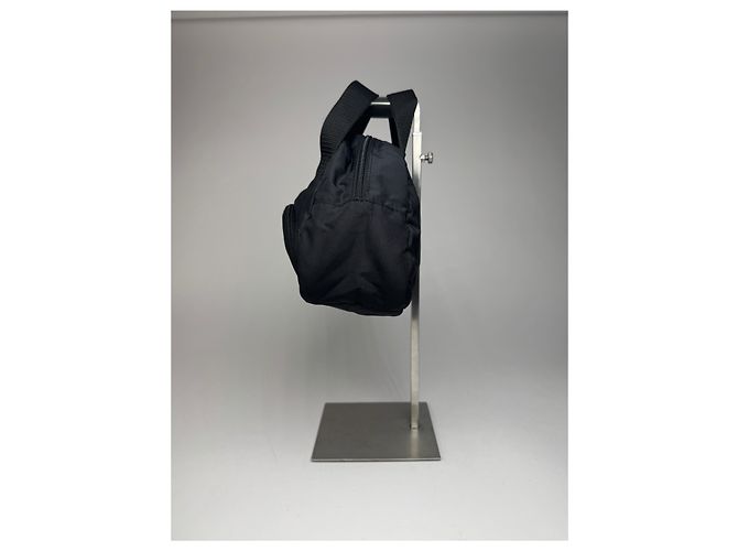 Vintage Courreges Polyester Tasche schwarz - Ansicht 12