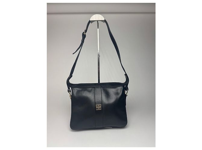 Vintage Givenchy 4G Ledertasche schwarz - Ansicht 12