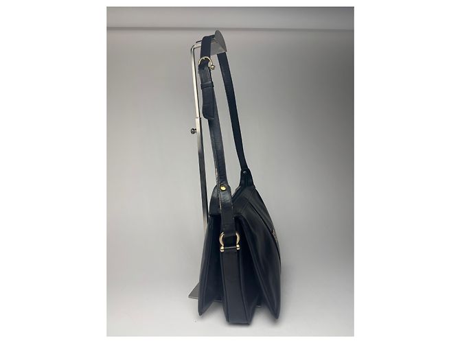 Vintage Givenchy 4G Ledertasche schwarz - Ansicht 2