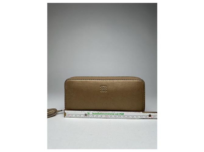 Puzzle Vintage Loewe Madrid Leather Wallet gols - view 12