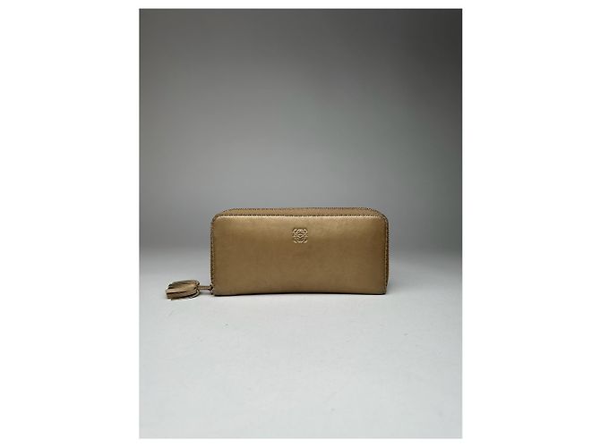 Puzzle Vintage Loewe Madrid Leather Wallet gols - view 3