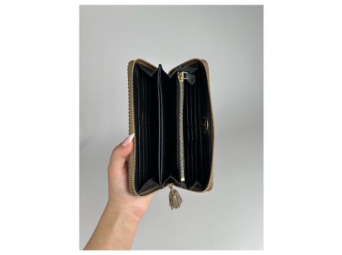 Puzzle Vintage Loewe Madrid Leather Wallet gols - view 6