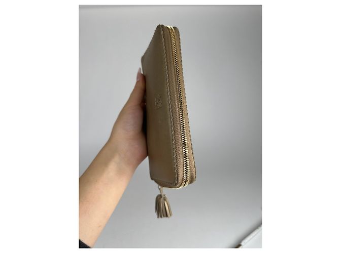 Puzzle Vintage Loewe Madrid Leather Wallet gols - view 7