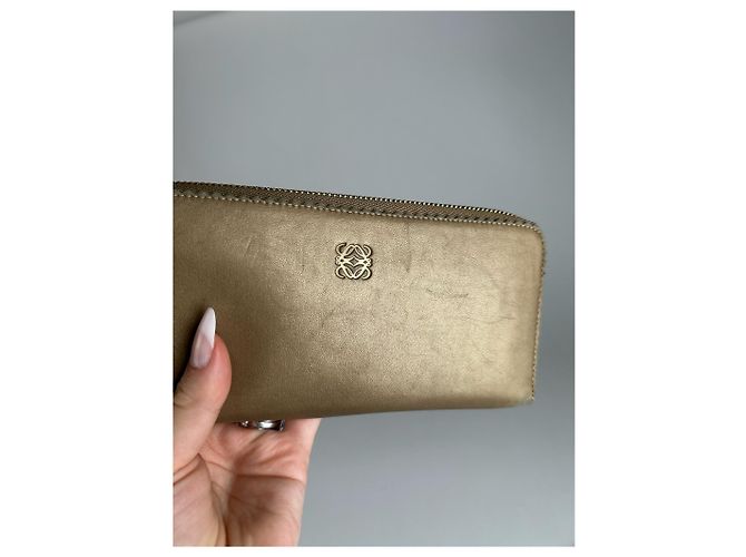 Puzzle Vintage Loewe Madrid Leather Wallet gols - view 8