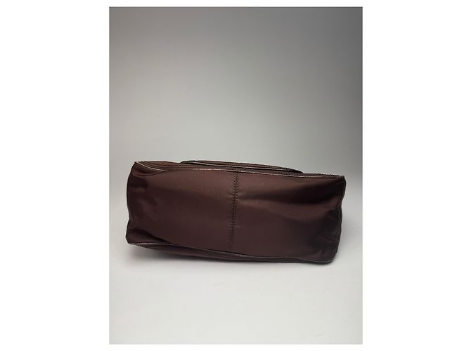 Céline Vintage Celine Polyester Tasche braun - Ansicht 5