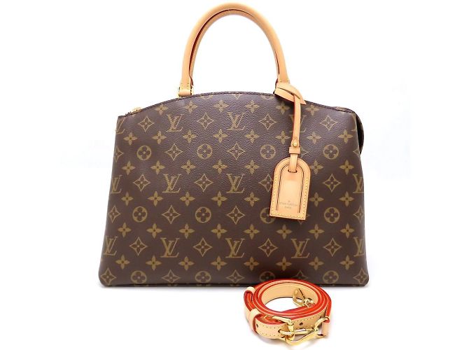 Borsa Louis Vuitton Monogram Grand Palais MM Marrone Monogramma - vista 10