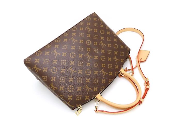 Borsa Louis Vuitton Monogram Grand Palais MM Marrone Monogramma - vista 3