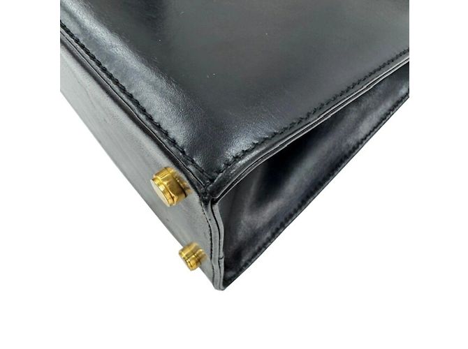 Borsa Vara Bow di Salvatore Ferragamo Nero - vista 9