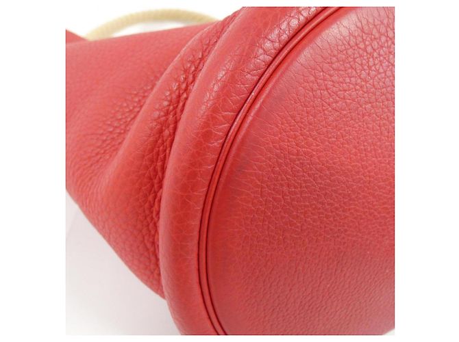 Hermès Borsa a Spalla Hermes Majoire GM 044729CK Rosso - vista 2